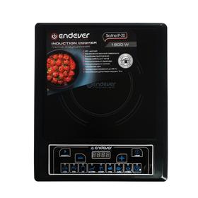 

Плитка индукционная Endever Skyline IP-20, 1800 Вт, 1 конфорка, таймер, чёрная