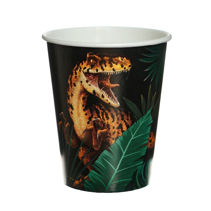 

Стакан одноразовый бумажный "Dangerous party", 250 мл, однослойный