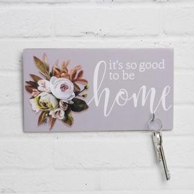 

Ключница HOME, 2 крючка, 20 х 11 см