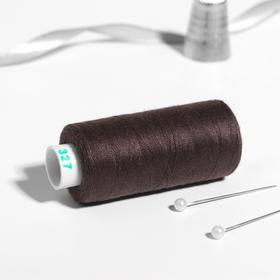 

Нитки Dor Tak, 40/2, 400 ярд, цвет тёмно-серый №327