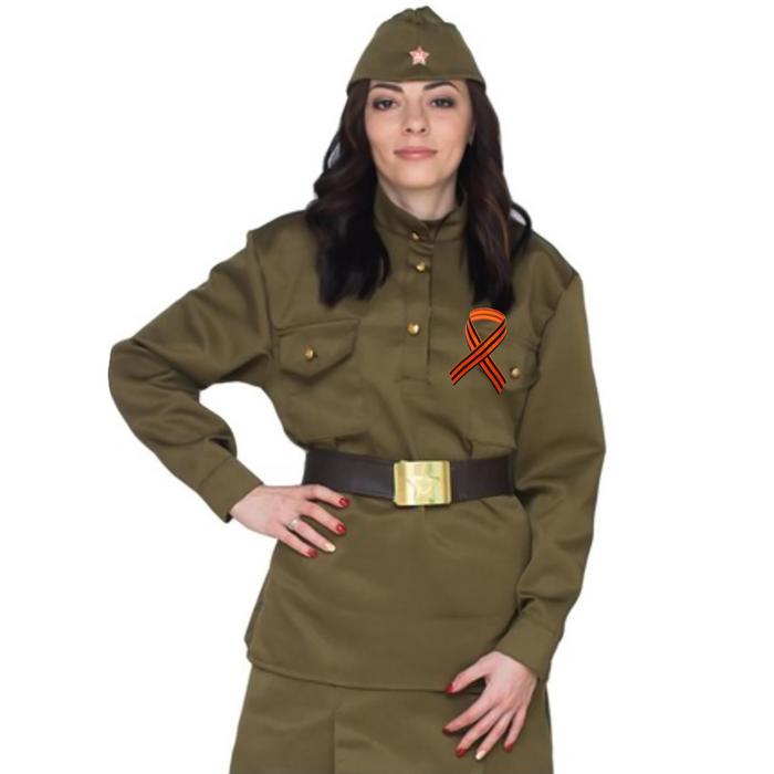 фото Костюм военного женский, р.48-50 рост 170 см бока