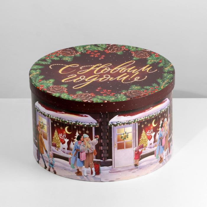 Коробка подарочная «Городские истории», 25 × 25 × 15 см