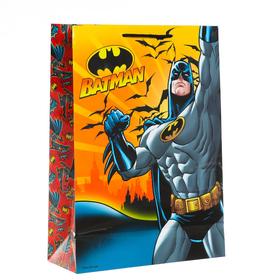 

Пакет подарочный Batman, 250х350х100 мм, цвет красно-жёлтый
