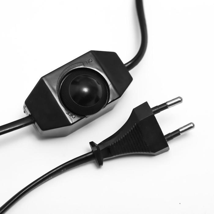 Соляной светильник "Космонавт и звезды" E14 15Вт диммер бел.соль 1,5-2 кг 13х8х15 см 7042893