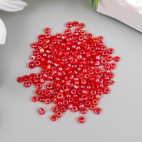 

Бисер круглый люминесцентный "Hobby time" 2 мм, 60 гр, красный №19