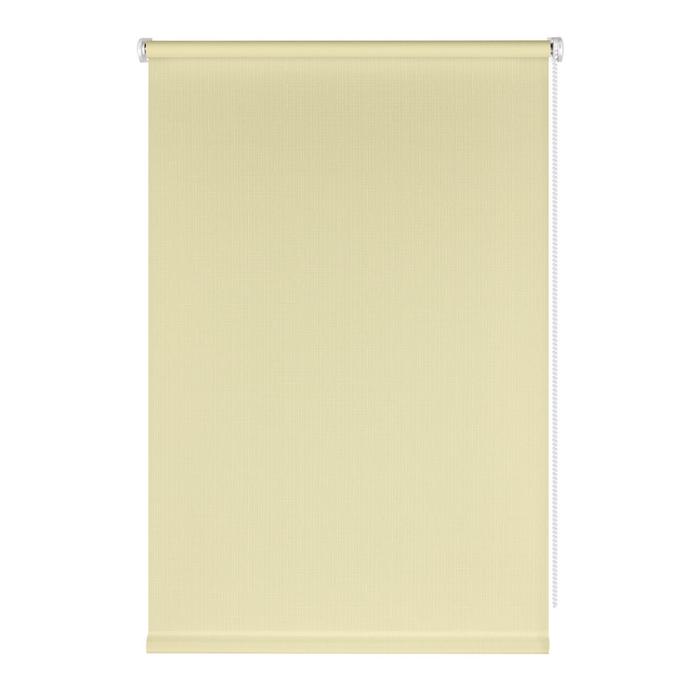 фото Штора рулонная shantung, 90х160 см, цвет песочный prakto