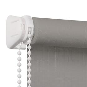 

Штора рулонная Shantung, 100х160 см, цвет серый