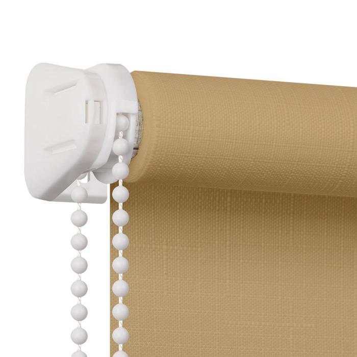 

Штора рулонная Shantung, 40х160 см, цвет бежевый