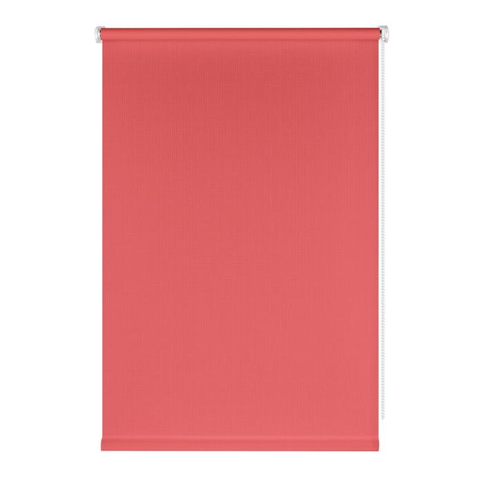 фото Штора рулонная shantung, 100х160 см, цвет розовый prakto