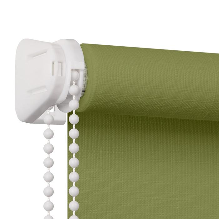 

Штора рулонная Shantung, 60х150 см, цвет оливковый