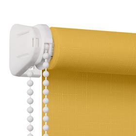 

Штора рулонная Shantung, 80х150 см, цвет жёлтый