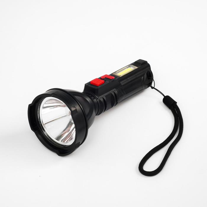 

Фонарь ручной аккумуляторный, 14 х 6 см, от USB