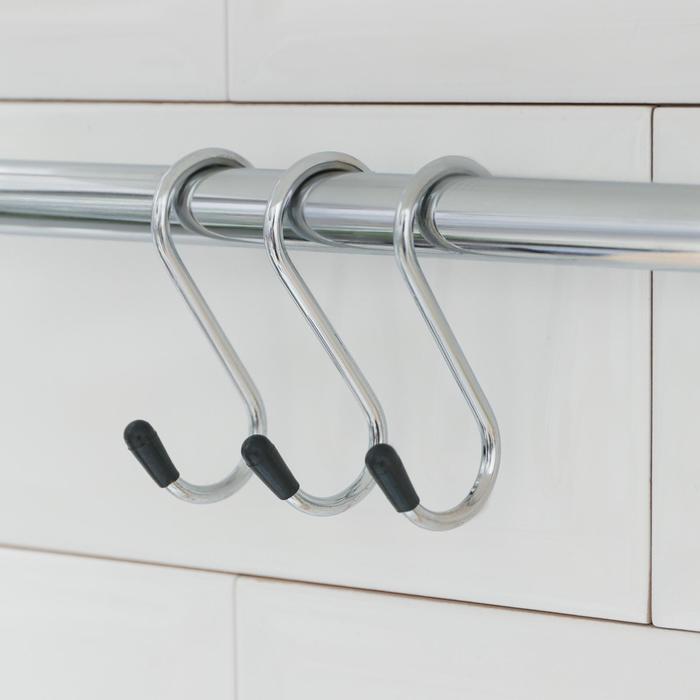 Набор крючков для рейлинга 7 см, 3 шт