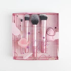 

УЦЕНКА Подарочный набор кистей со спонжем Charming 17.8 х 17.8 х 41.5 см