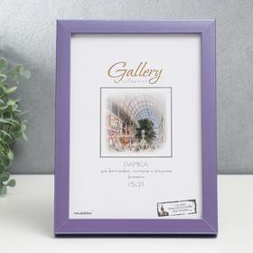 

Фоторамка пластик Gallery 15х21 см, 641499-6, МИКС