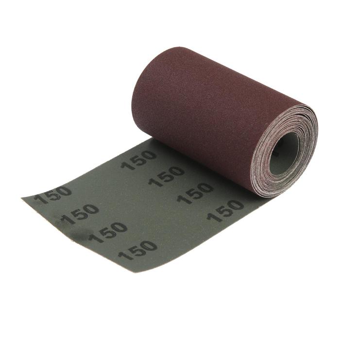 Бумага наждачная ABRAforce 60932, на тканевой основе, в рулоне, 100 мм х 3 м, Р150