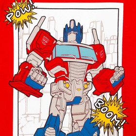 

Футболка детская "Optimus Prime", Transformers, рост 110-116, красный