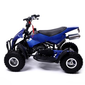 Квадроцикл бензиновый ATV R4.35 - 49cc, цвет синий, уценка (потёртости, царапины) от Сима-ленд