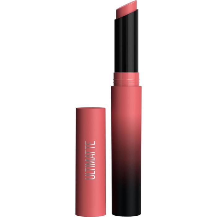 фото Губная помада maybelline color sensational ultimatte, тон 499 ультра розовый, 2 мл