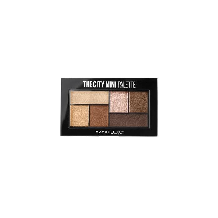 Палетка теней для век Maybelline The City Mini, тон 400 Rooftop Bronzes, 6 г