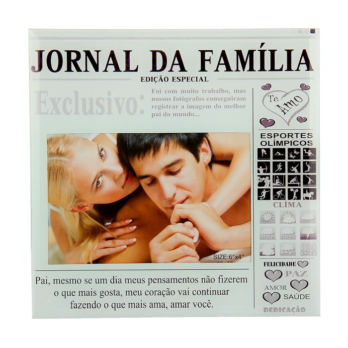 Фоторамка "Семейный журнал" 10х15 см