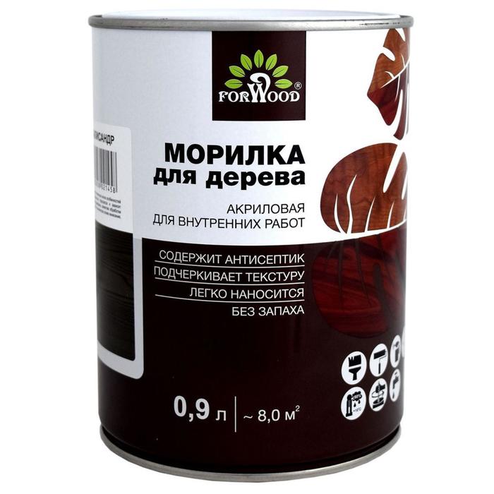 

Морилка FORWOOD ВД-АК 21 эбеновое дерево 0,9 л
