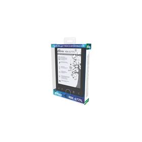 

Книга электронная RITMIX RBK-677FL, 6", 1024 × 758, 4 ГБ, micro SD, черная