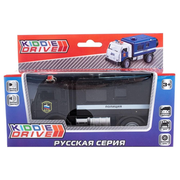 Игрушка «Грузовик», синий, инерционный, световые и звуковые эффекты