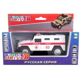 

Игрушка «Машинка с пушками», белый, инерционный, световые и звуковые эффекты