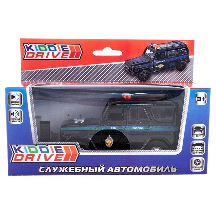 

Автомобиль игрушечный, черный, инерционный, свет, звук