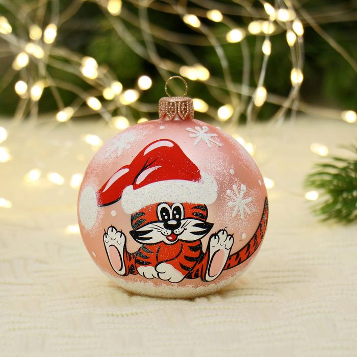 Ёлочный шар d-8 см 