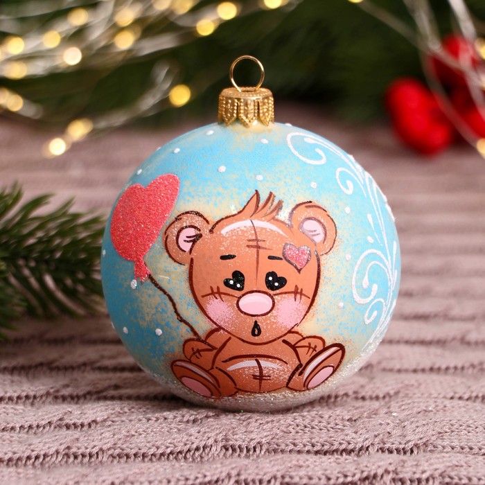 Ёлочный шар d-8 см 