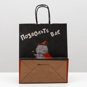

Пакет крафт "С Днем рождения", 22 х 12 х 27 см, набор 10 шт.