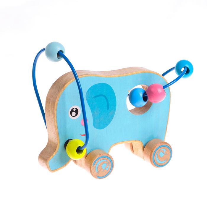 Детская развивающая игрушка «Серпантинка-каталка» МИКС