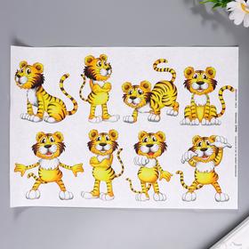 

Декупажная карта "Тигрики" плотность 45г/м2 формат А4