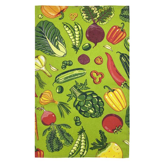 фото Полотенце рогожка «овощи», 35х60 см коллекция