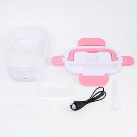 

Ланч-бокс "Орада", 1.05 л, сохраняет тепло 2 ч, 9.5 х 16 х 24 см, от сети, розовый