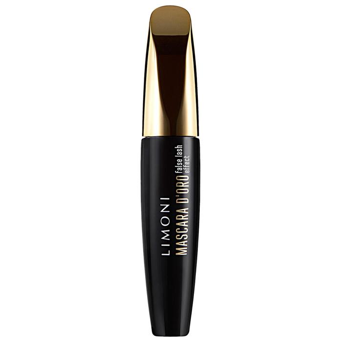 

Тушь Limoni Mascara D'oro, тон 01 black, эффект накладных ресниц