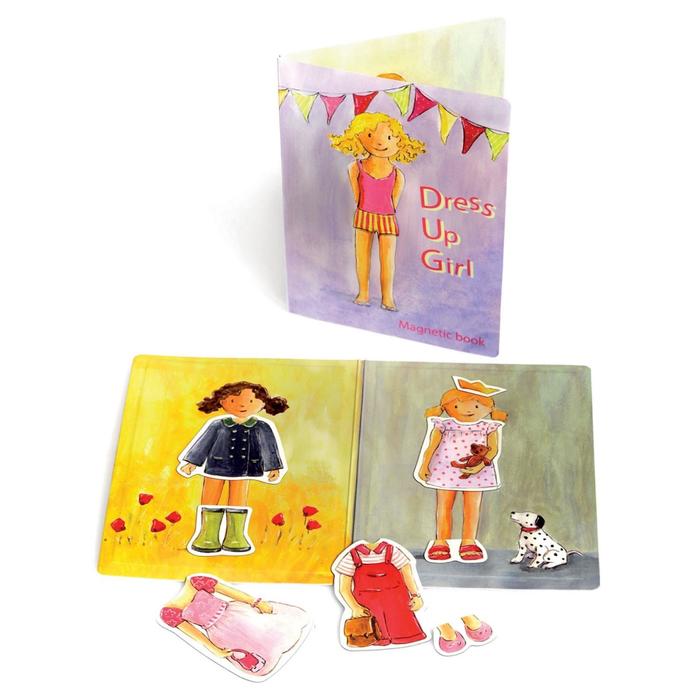 Магнитная игра «Девочка»