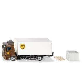 

Грузовик MAN Truck с кузовом фургоном и гидроборто