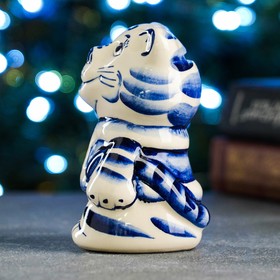 

Копилка "Тигр" кобальт, 12см