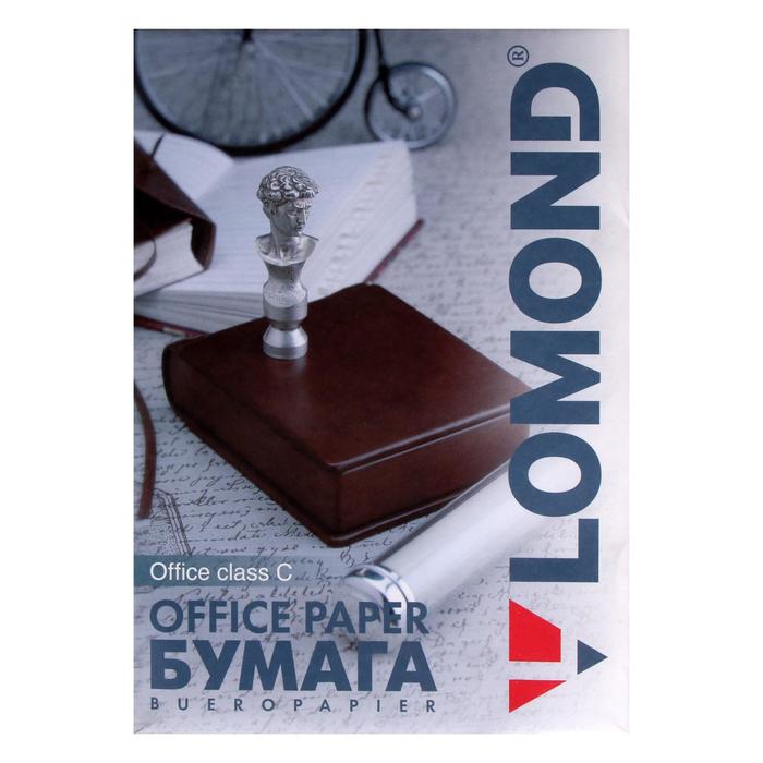 Бумага офсетная LOMOND А4 500л, 80г/м2 Класс С 101005