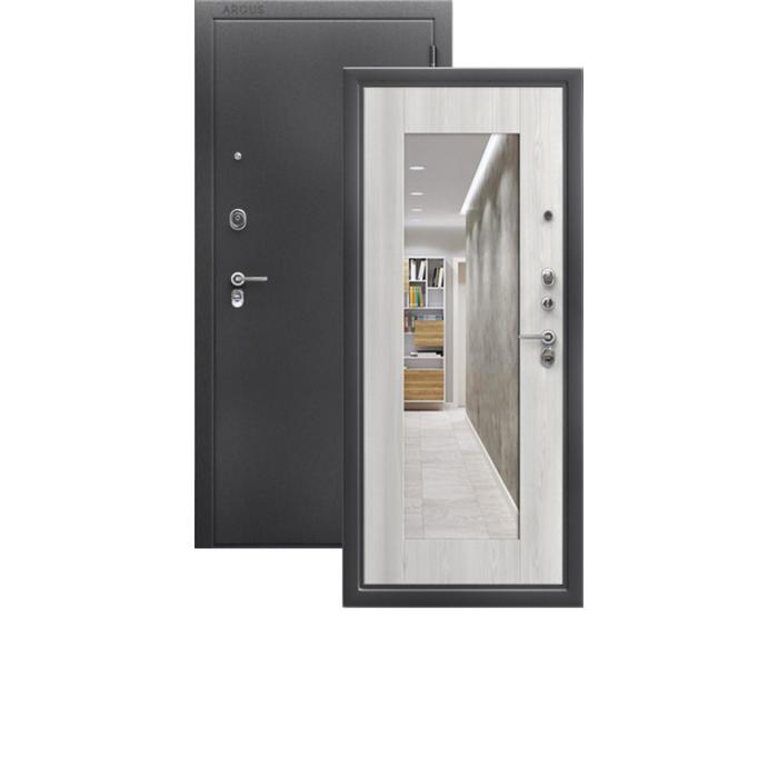 Входная дверь «Да-66 Милли», 870 × 2050 мм, левая, цвет антик серебро / ясень ривьера айс сейф дверь argus да 91 870 × 2050 мм левая цвет крем филадельфия