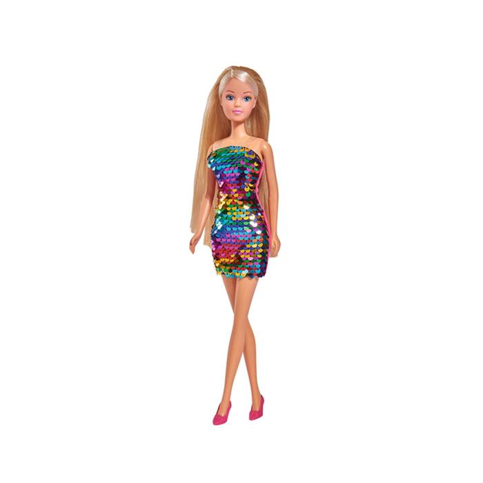 фото Кукла штеффи в платье с пайетками, 29 см simba