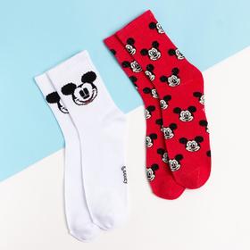 

Набор носков "Mickey Mouse", Микки Маус, 2 пары, 23-25 см