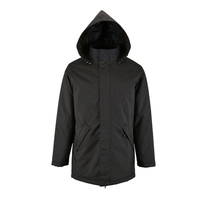 фото Куртка женская на стеганой подкладке robyn, размер xxl, цвет чёрный sol's