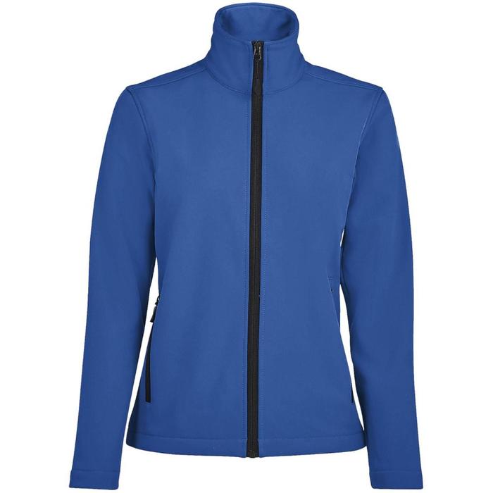 фото Куртка софтшелл женская race women, размер xl, цвет ярко-синий sol's