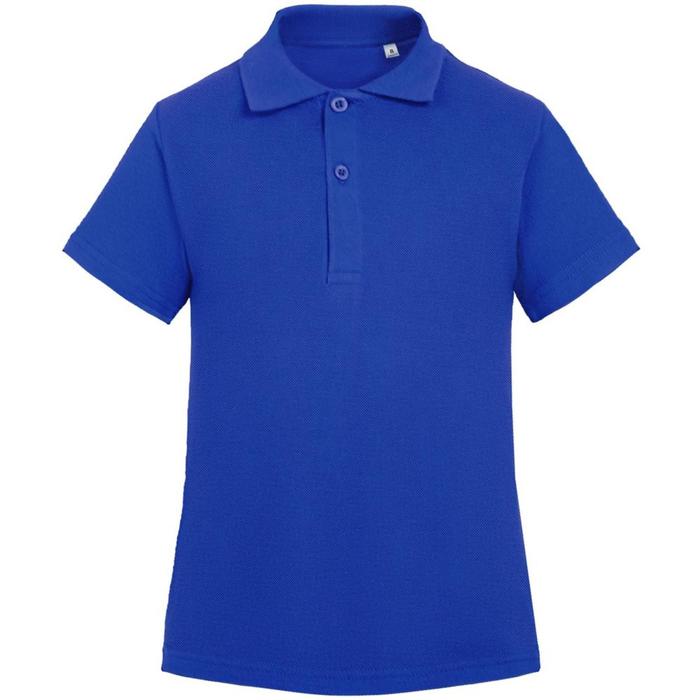 Рубашка поло для мальчика Virma Kids, рост 106-116 см., цвет ярко-синий