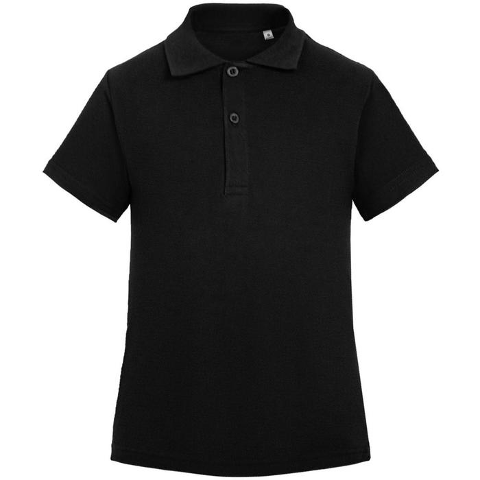 Рубашка поло для мальчика Virma Kids, рост 118-128 см., цвет чёрный