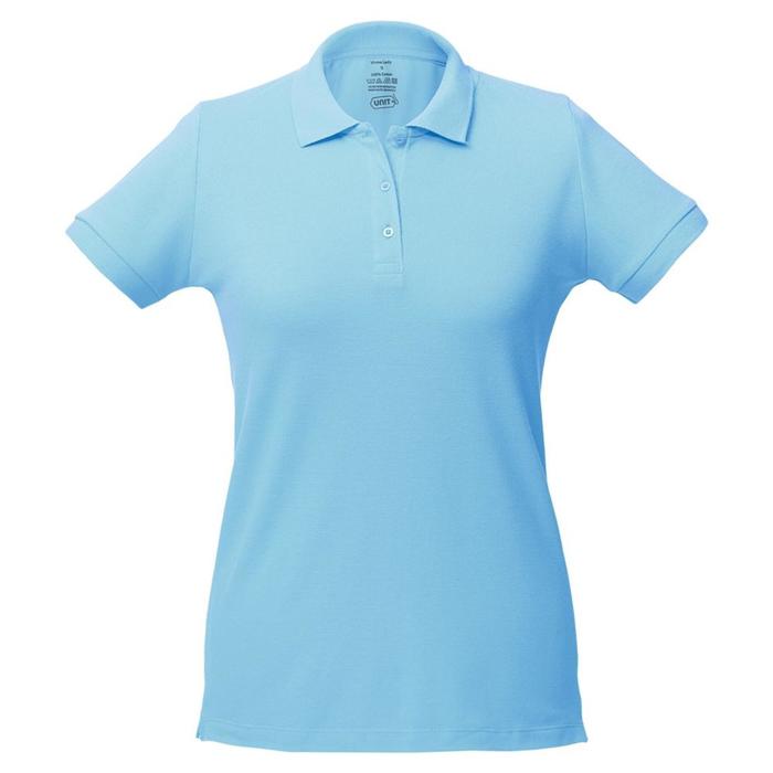 Рубашка поло женская Virma lady, размер M, цвет голубой